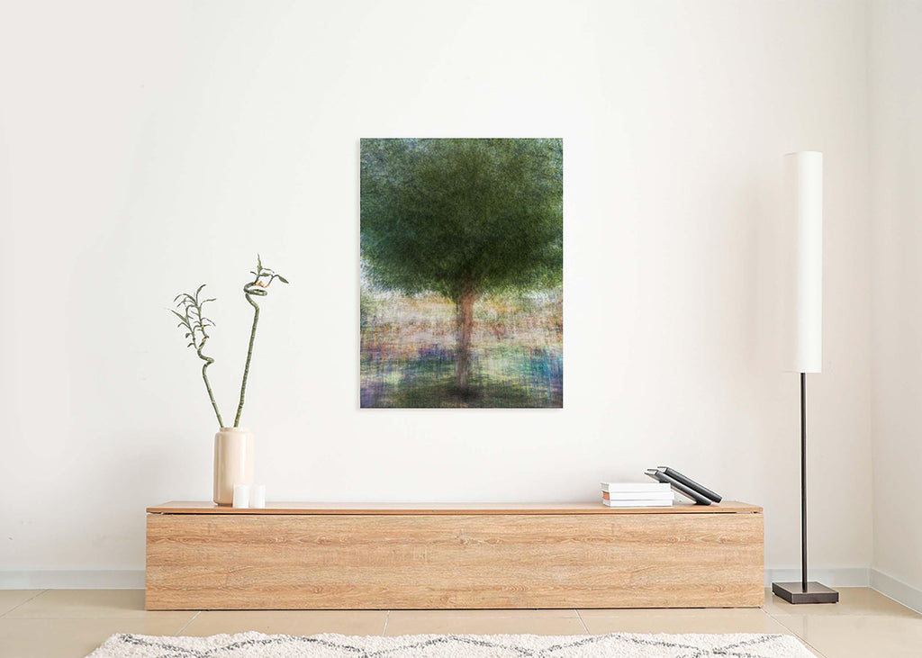 Holy Land Colorful Tree Impressionist Painting