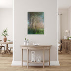 Holy Land Almond Tree Impressionist Painting — Jerusalem Almond Blossom