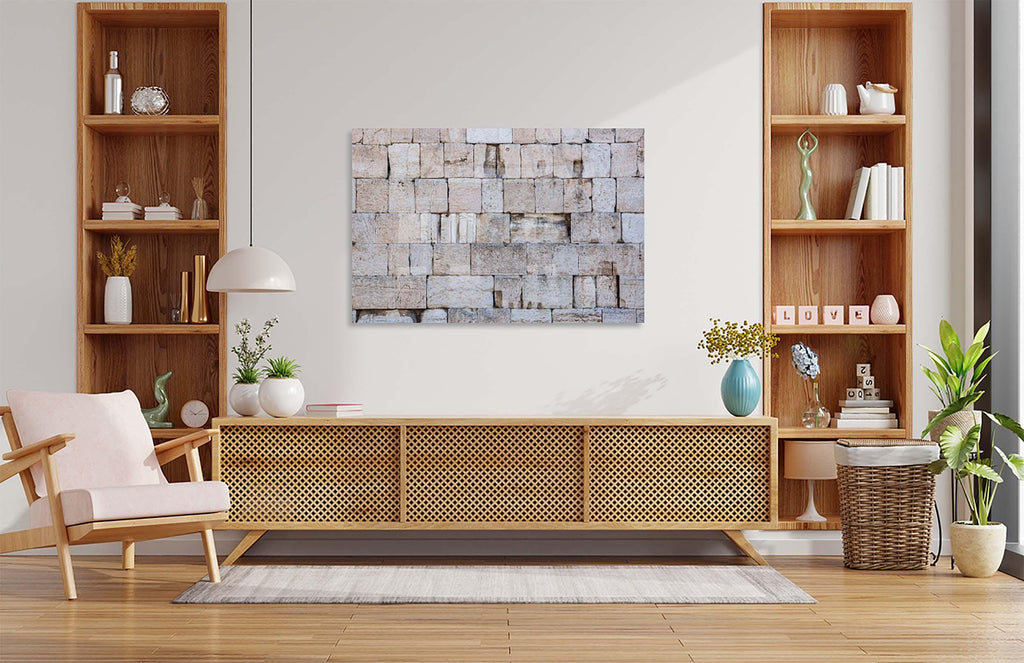 Jewish Kotel Wall Art - Stones of Western Wall - Morning at the Jerusalem Kosel Wailing Wall