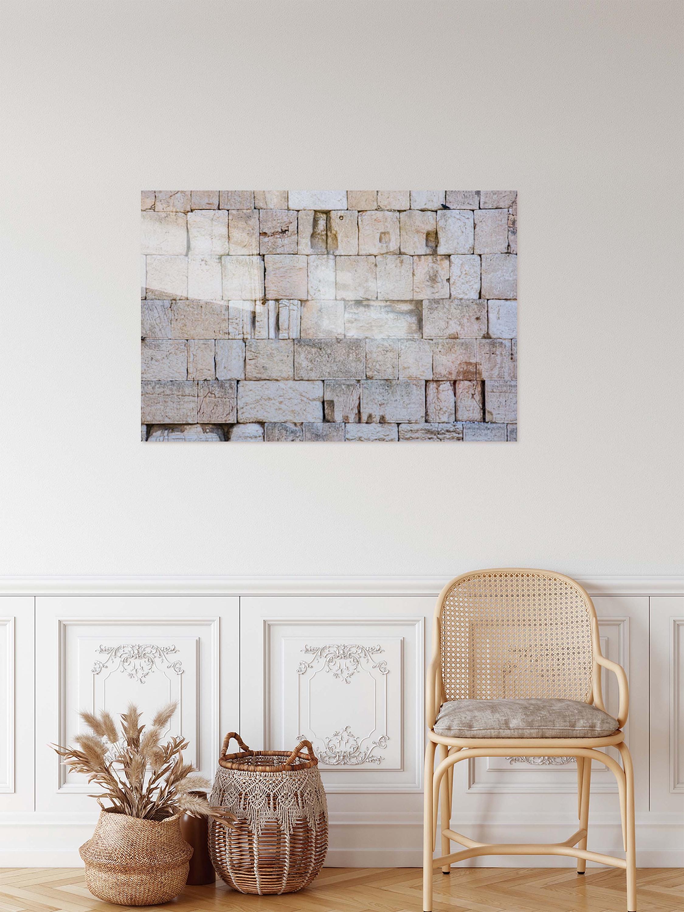 Jewish Kotel Wall Art - Stones of Western Wall - Morning at the Jerusalem Kosel Wailing Wall