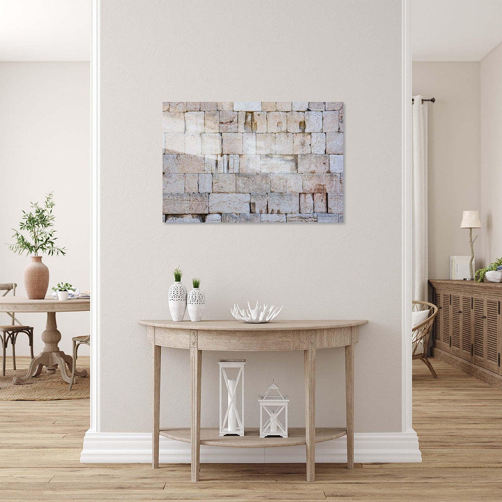 Jewish Kotel Wall Art - Stones of Western Wall - Morning at the Jerusalem Kosel Wailing Wall