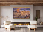 Receiving the Torah on the Mount Sinai — Jewish Impressionist Painting