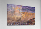 Receiving the Torah on the Mount Sinai — Jewish Impressionist Painting