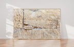 Broken Stone of the Kotel Western Wall with Prayer Paper Notes