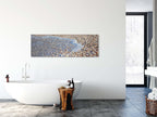 Panoramic Israeli Holy Land Beach and Shells — Coastal Mediterranean Sea Photography