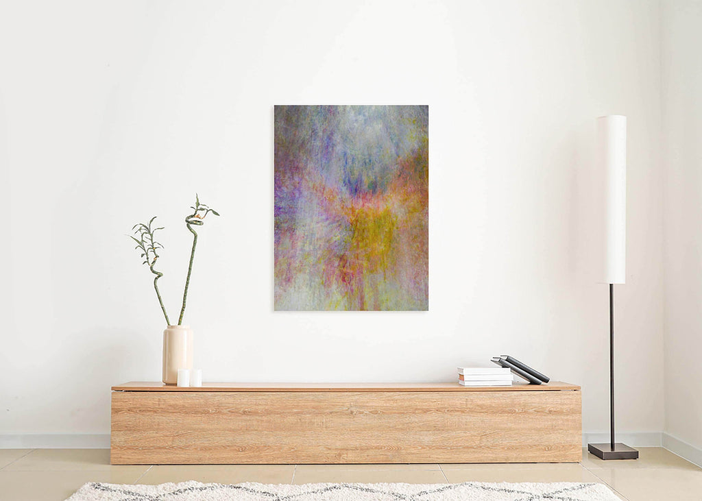 Abstract Multicolored Impressionist Holy Land — Jerusalem Temple