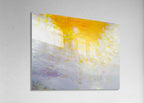 Divine Golden Light Over the Jewish Temple Mount — Abstract Jerusalem Sunrise Painting