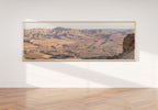 Israeli Holy Land Negev Desert Mountains Sunset Panoramic Landscape - Ramon Crater