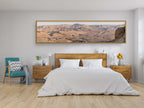 Israeli Holy Land Negev Desert Mountains Sunset Panoramic Landscape - Ramon Crater
