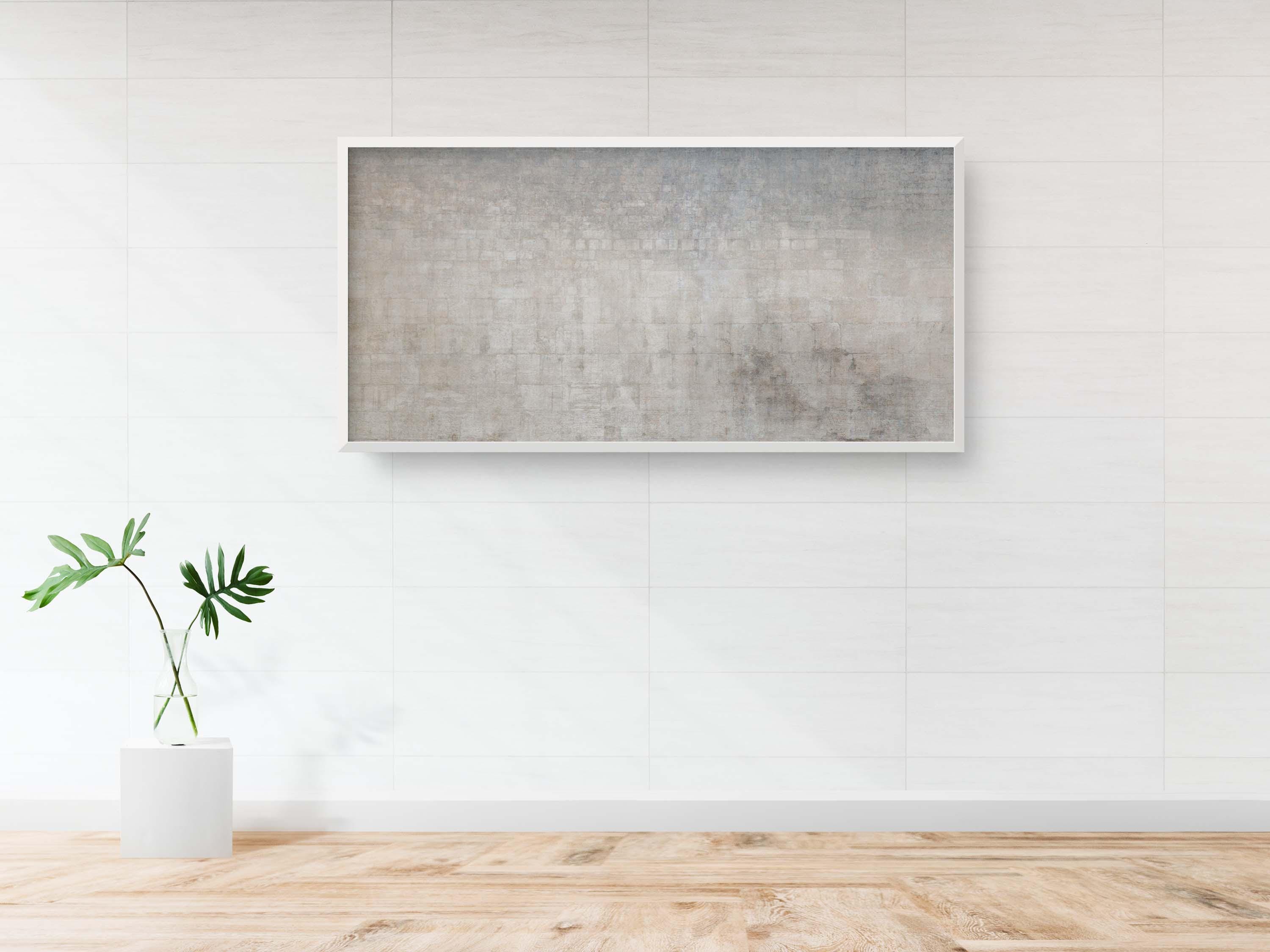Panoramic Kotel Wall Art Painting - Israeli Flag with the Western Wall