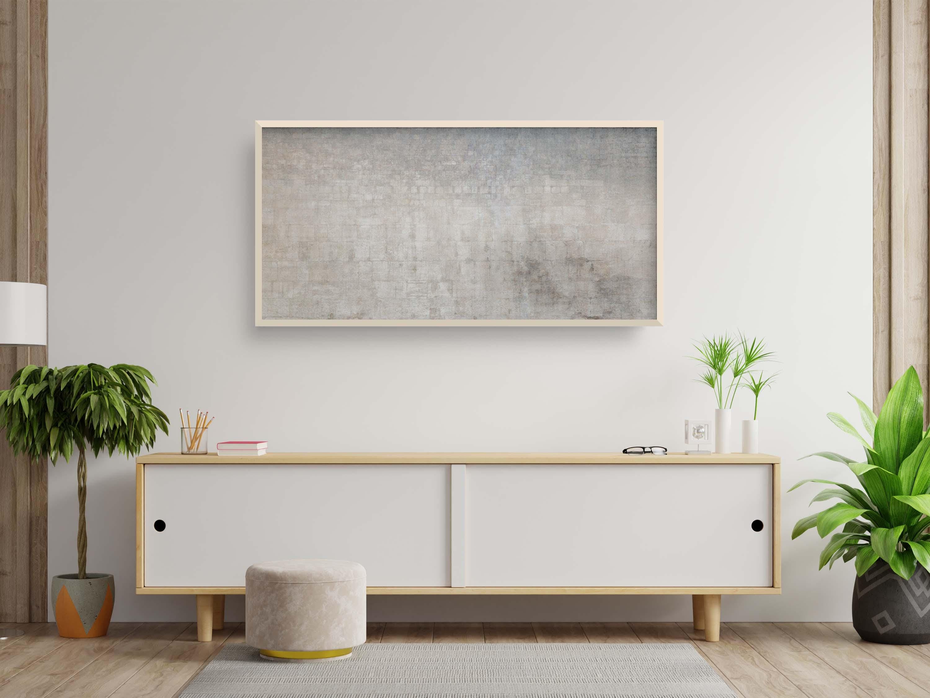 Panoramic Kotel Wall Art Painting - Israeli Flag with the Western Wall