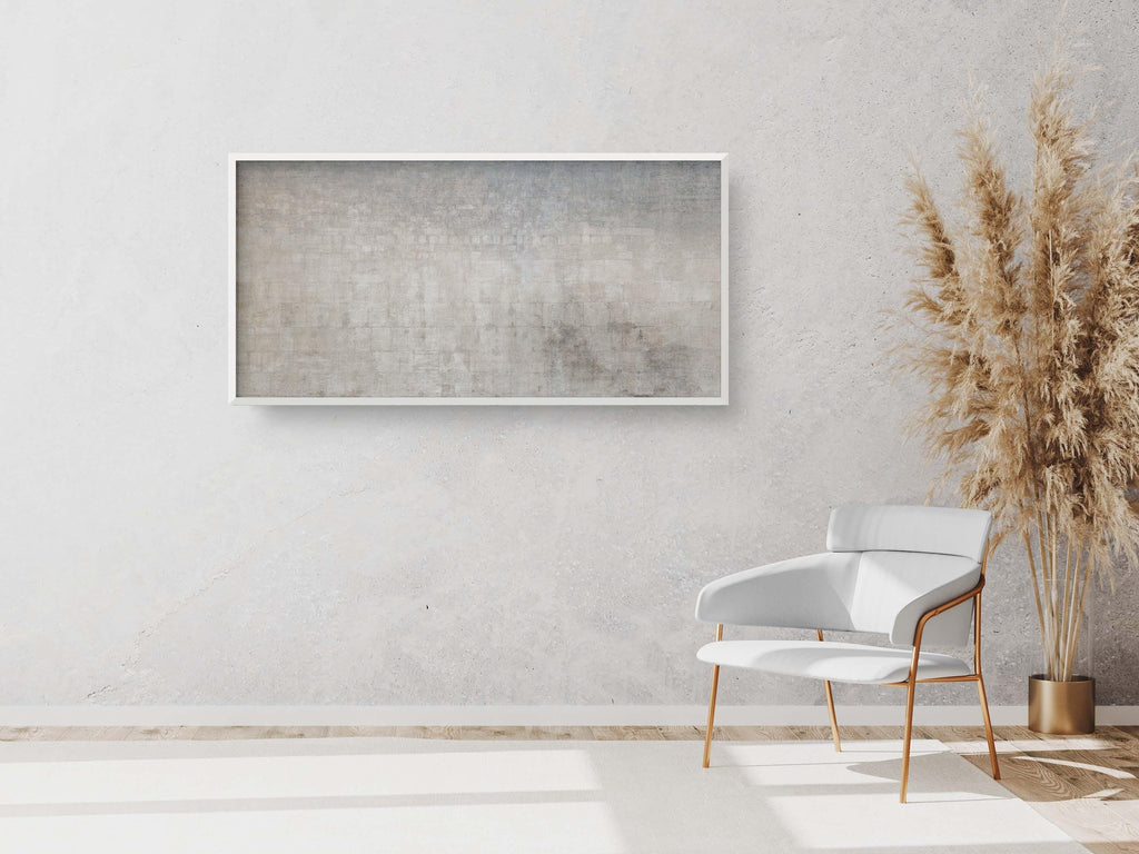 Panoramic Kotel Wall Art Painting - Israeli Flag with the Western Wall