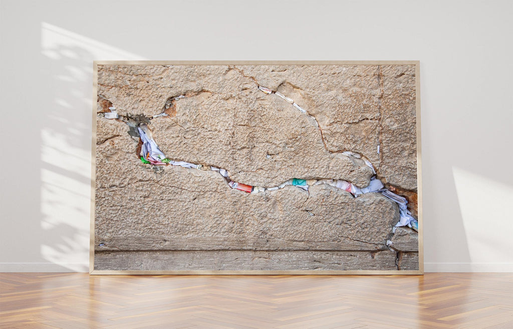 Jerusalem Kotel Western Wall Triptych: Prayer Notes