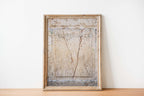 Kotel Western Wall Jerusalem Stone Print: Prayer Notes Shin Hebrew Letter