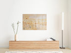 Jerusalem Old City Temple Mount Painting Print, Biblical Pilgrimage Wall Art