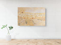 Jerusalem Old City Temple Mount Painting Print, Biblical Pilgrimage Wall Art