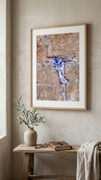 Kotel Western Wall Jerusalem Stone Print: Prayer Notes Lamed Hebrew Letter