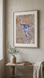 Kotel Western Wall Jerusalem Stone Print: Prayer Notes Lamed Hebrew Letter